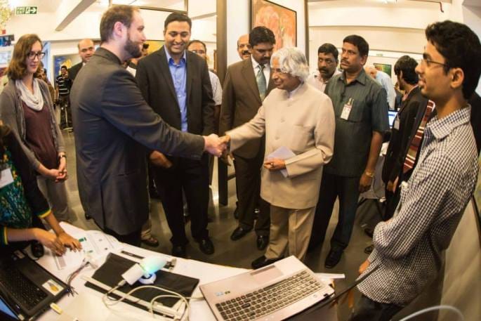 With Dr. APJ Abdul Kalam